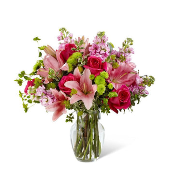 BOUQUET CHIC EN ROSE